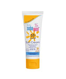 Baby Sun Cream Without Perfume SPF 50+ 75 ml